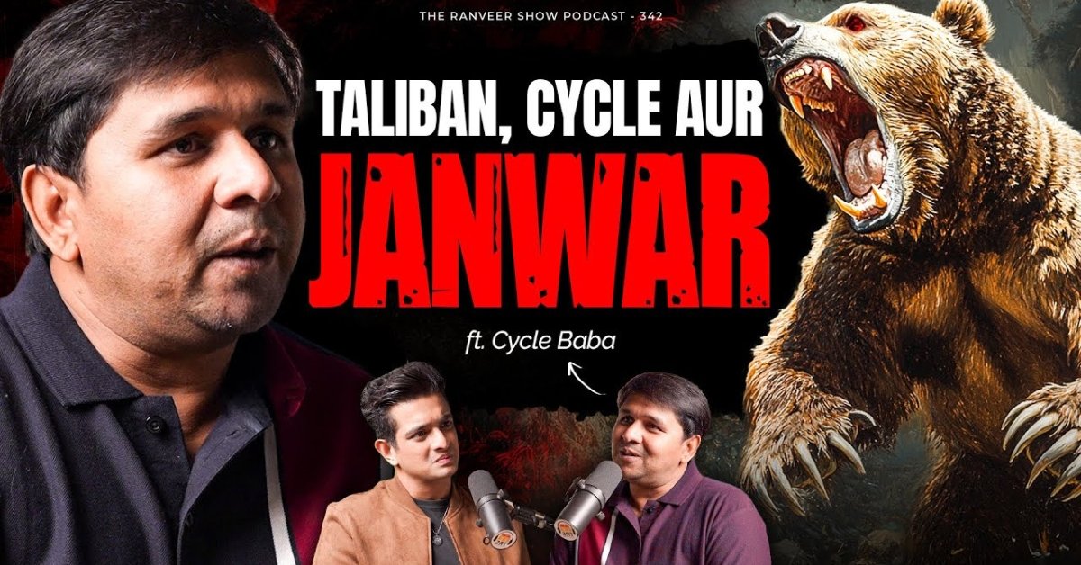 Dr. Raj Phanden, 'Cycle Baba,' Shares Global Adventures on The Ranveer Show Hindi