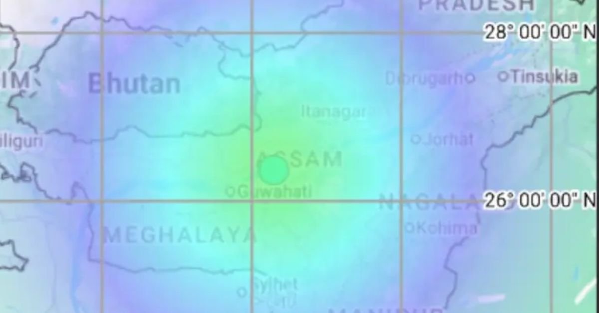 5.1 Magnitude Earthquake Hits Assam's Morigaon District on January 5, 2026