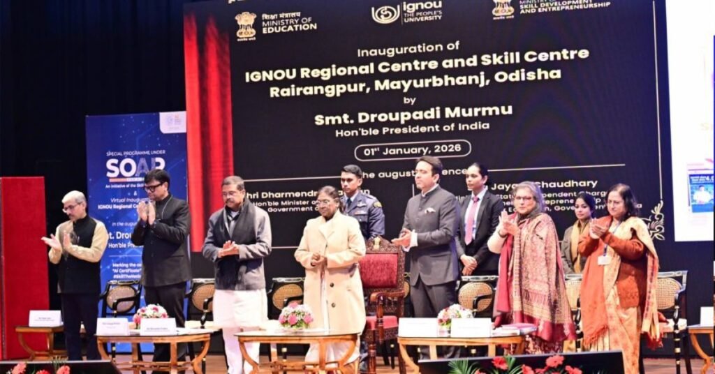 President Droupadi Murmu Launches #SkillTheNation AI Challenge